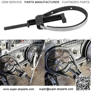 Flywheel Holder Motorcycle Spanner Wrench Clutch Adjustable Wrench Holder, Flywheel Pulley Holder 330mm/13in Motorcycle ATV Clutch Flywheel Holding Tool Clutch Hub Basket Gear Holder Tool