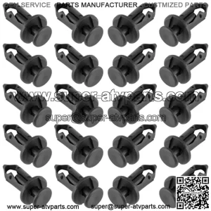 20 Fender Rivet Clips for Polaris RZR Ranger General Sportsman Scrambler 7661855 (For: Polaris)
