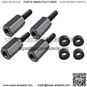 4X Seat Riser Seat Lift Kit Upright Seating Position Lift Up for Maverick X3 UTV