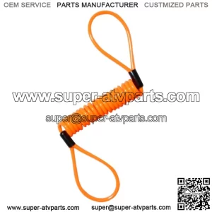 Heavy Duty Cable Recordatorio de de Disco Moto 5 Colores naranja  Cable recordatorio