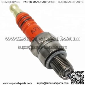 Red Color Spark Plug A7TC GY6 50cc 125cc Moped Scooter Parts