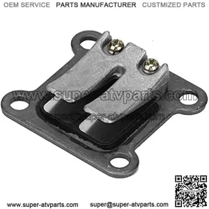 Bike Reed Valve Plate,Reed Valve Block Plate Compatible with 2 Stroke 47cc 49cc Pocket Motor Bike Mini Moto ATV