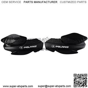 Polaris ATV Handguards in Black, 2 Pack
