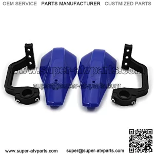 RACING Blue Motocross Handguards 7/8 inch and 1 1/8 inches Hand Guards For Motorcycle YZ80 YZ85 YZ125 YZ250 YZ250F Dirt Bike MX Supermoto Racing ATV Quad KAYO