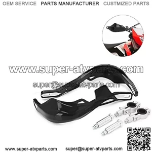 RACING Motorcycle Universal Handguards Dirt Bike Hand Guards For ATV Pit Bike off Road Motocross Enduro MX- Black