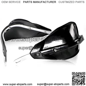 Handguards Hand Guards - Universal for 7/8" and 1 1/8" Handlebars For off Road ATV For Motorcycle Pit Dirt Bike Motocross (Black)