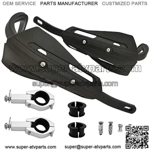 Universal 7/8" 22mm Motorcycle Motocross Handlebar Handguards Guards fits Yamaha,Honda,Suzuki,Kawasaki Dirt Bike MX Motocross Motorcycle ATV Quad