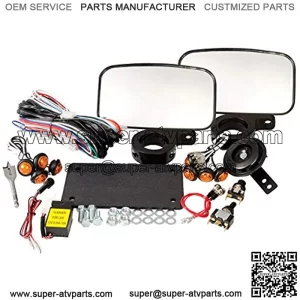 UTV Horn & Signal Kit - with Mirrors