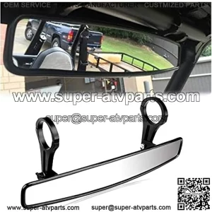 UTV Mirror, RZR Rear View Mirror, Wide Panoramic 15" Ultra ATV UTV Mirror 1.75" Clamps Convex Design Compatible with Polaris RZR 800 900 1000 Turbo PRO XP, Pioneer 1000, Arctic Cat Wildcat 2021