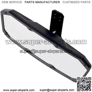 UTV Rear View Mirror, Ranger Center Convex Adjustable Rearview Mirror Compatible with 2015-2022 Polaris Ranger 570/900/1000 XP Replaces# 2879969