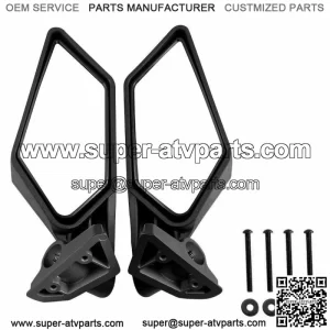 UTV Racing Rear View Side Mirrors For Can-Am Maverick X3 XRS XDS MAX 2017-2023
