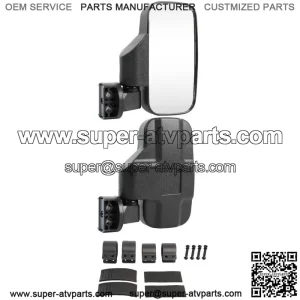 UTV Rear View Side Mirrors Set For Kawasaki Mule PRO FX FXT DX DXT PRO-MX Teryx