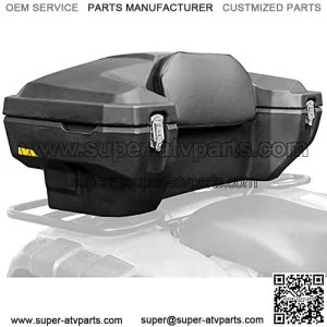 Black Widow ATV-CB-8030 17.5" H Rear Rack Locking ATV Cargo Box