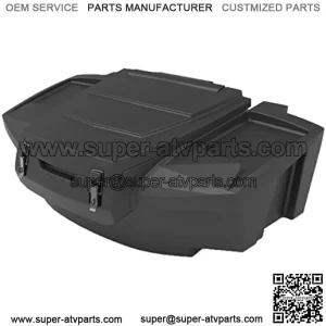MotoAlliance UTV Rear Cargo Box - JEMCO 148 QT Waterproof Storage Bed Tool Box - Compatible with Polaris RZR 900 and 1000S and Trail Models