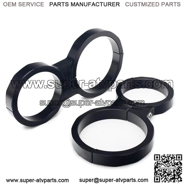 2.5"* 2.0"Billet ATV / UTV Shock Reservoir Mounting Clamps