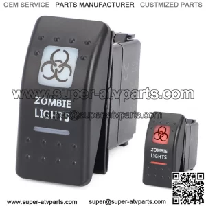 For Can Am Rocker Switch ZOMBIE LIGHTS Maverick X3 Commander Defender ALL Amber