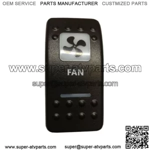 FAN (AMBER ORANGE) Can-Am Style Rocker Switch Maverick Commander X3
