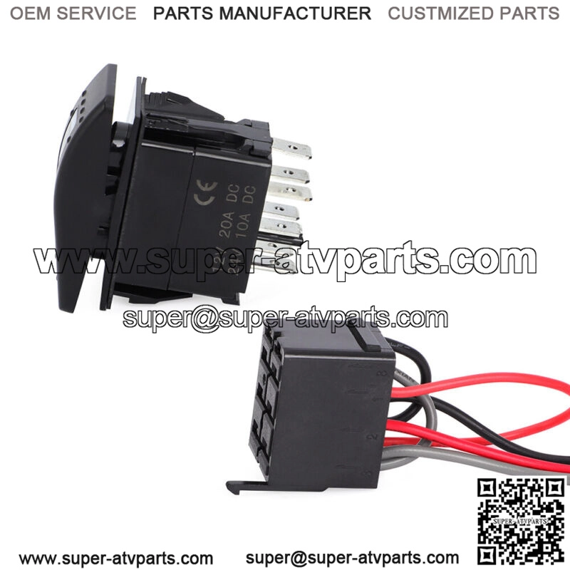 Winch Switch with Backing Wire Kit For Can Am Maverick X3 Commander Rocker - Image 4