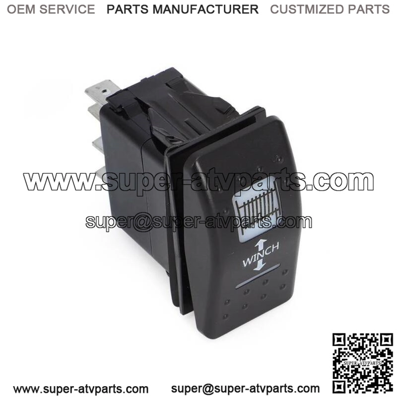 WINCH SWITCH ORANGE LIGHT ROCKER For CAN-AM COMMANDER MAVERICK X3 DEFENDER - Image 3