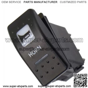 Fits CAN-AM COMMANDER MAVERICK X3 DEFENDER Horn Switch Rocker Amber Light New MO