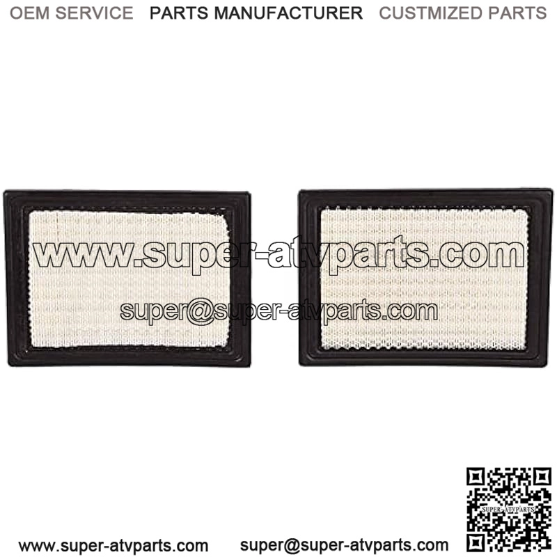 2Pcs Replacement for Polaris Ranger 900 XP RZR 570 Crew Suit Engine Air Filter 7081706
