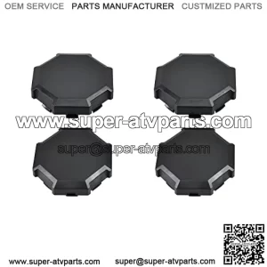 Tire Wheel Hub Caps for Polaris RZR XP, Black Dust Center Hub Cap Covers for Polaris RZR 900 XP 4 1000 Turbo 2014-2019 Accessories (4PCS, Replace #1522216-655)