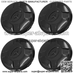 Front & Rear Left Right Wheel Hubcap Cover For Polaris Sportsman XP 1000 2015 (For: Polaris)
