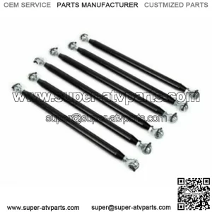 4130 Chromoly Can Am X3 Radius Rods (72") BLACK