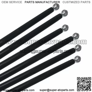 Can-Am Maverick X3 Max X RS Turbo R 72" Wide Heavy Duty Radius Rod Kit Black