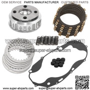 Clutch Basket Plates Springs Clutch Cover Gasket For Yamaha Banshee 350 YFZ350 1987-2006