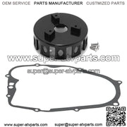CNC Billet Clutch Basket & Gasket Kit for Yamaha Blaster 200 YFS200 1988-2006