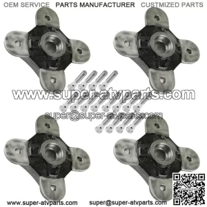 Front Rear Wheel Hub fits Polaris RZR XP 1000 / RZR XP 4 1000 2018-2021 w/ Bolt (For: Polaris)