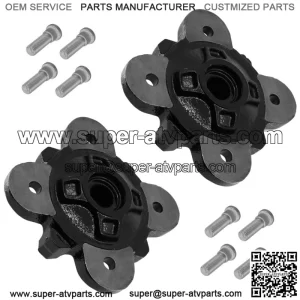 Front Left & Right Wheel Hub w/Studs for Polaris Ranger 1000 XP 2017  (For: Polaris)