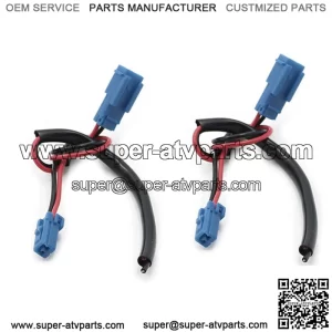 2PCS Power Port Pigtail Wiring Accessory For Can-Am Maverick X3 4x4 UTV Off-road
