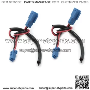 2x Pigtail Wiring Harness For Can-Am Maverick X3 4x4 UTV Power Port Plug & Play