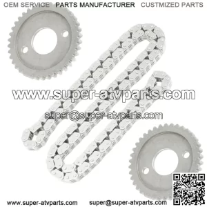 Camshaft Cam Chain w/ Gear Sprocket For Polaris RZR XP 1000/ XP 4 1000 2014 - 20 (For: Polaris)
