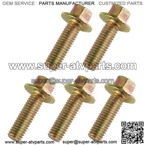5x Flanged Head Clutch Bolt M6x20 for Polaris RZR S 1000 / RZR XP 4 1000 2021 (For: Polaris)
