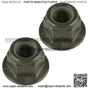 2x Front Bumper Nylon Lock Nut for Polaris Ranger Crew XP 1000 2021-2022  (For: Polaris)
