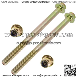 2x Rear Bearing Carrier Lower Bolt & Nut For Polaris Sportsman XP 1000 HL 20-22 (For: Polaris)