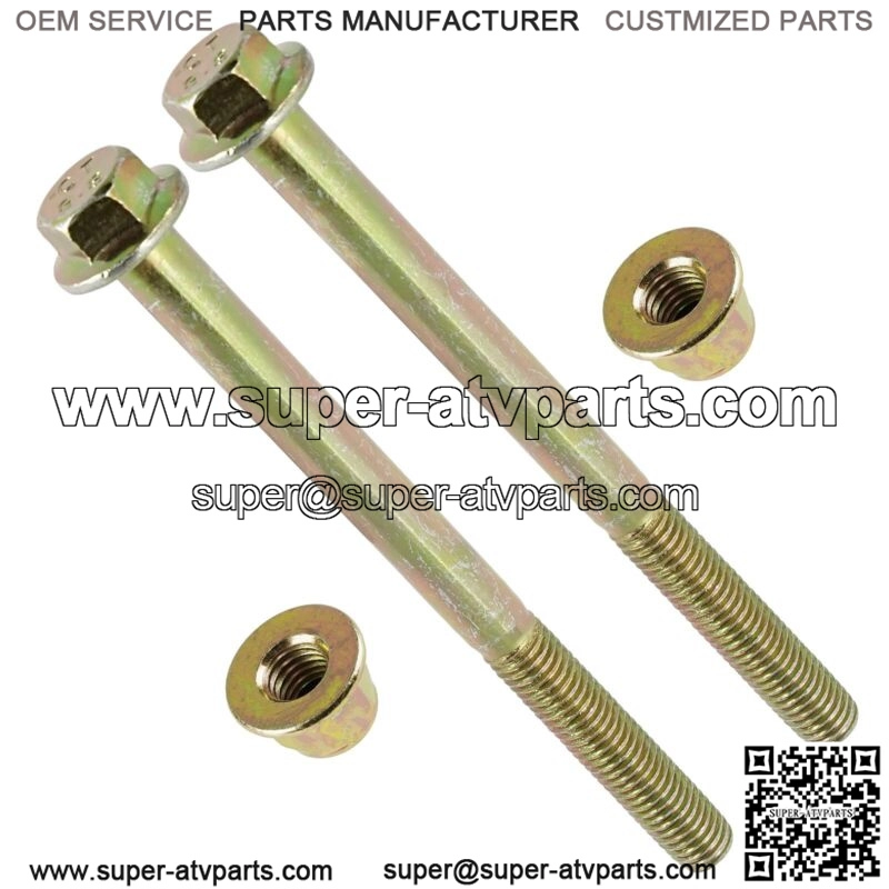 2x R Bearing Carrier Upper Bolt & Nut For Polaris Sportsman XP 1000 Trail 22-23 (For: Polaris) - Image 4