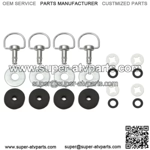 For Can Am Maverick X3 Roof Screw Quarter Turn Dutz Bolt Fastener Set #715003815