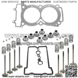 Cylinder Head Valve Gasket Kit Fits Polaris Ranger Crew 1000 2019 2020 (For: Polaris)