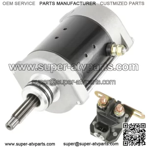 Starter and Relay Solenoid fits Polaris RZR XP 1000 / RZR XP 4 1000 2017 - 2021 (For: Polaris)
