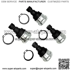 Ball Joints Compatible for Polaris RZR 570 800 900 Ranger 500 700 800 Diesel Sportsman 550 850 1000 Scrambler 850 1000 OEM# 7061220 7061187 (4 Pcs)