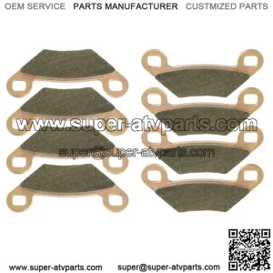 4x Front or Rear Brake Pads Polaris Scrambler 850 XP 2013-22 / 1000 XP S 2020-22 (For: Polaris)