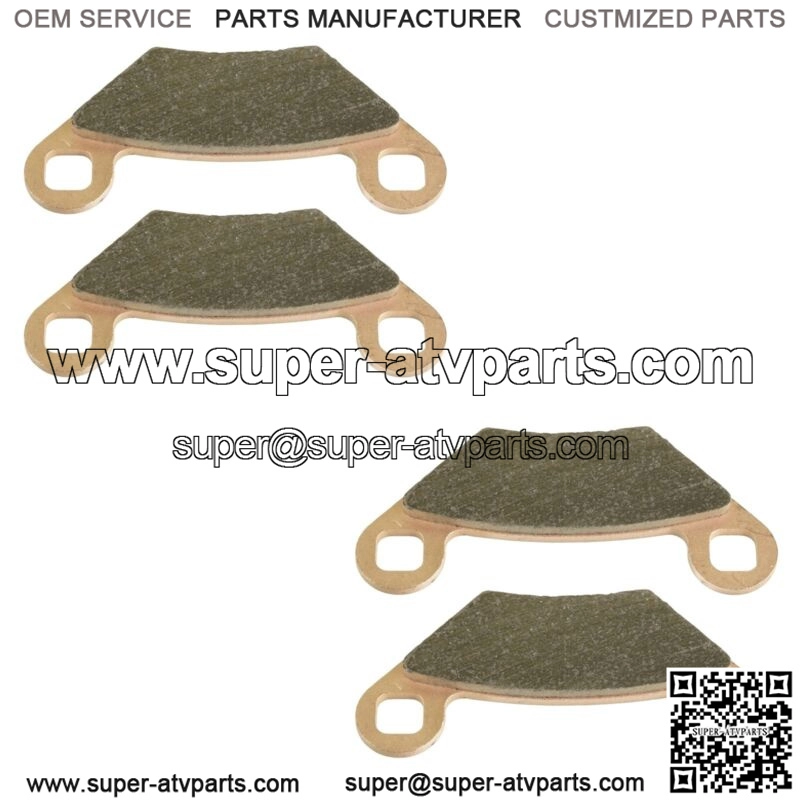 2x Front or Rear Brake Pads Polaris Scrambler 850 XP 13-2022/ 1000 XP S 14-2018 (For: Polaris) - Image 5