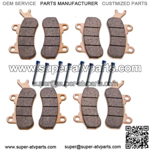 Can-Am Maverick X3 4x4 Front and Rear Brake Pads Brakes 2017 2018 2019 2020 2021
