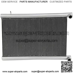 1240552 Radiator For 2011-2014 2012 2013 Polaris RZR 4 XP 900 EPS/RZR 900 EPS, 1 Row Core Aluminum ATV UTV Radiator