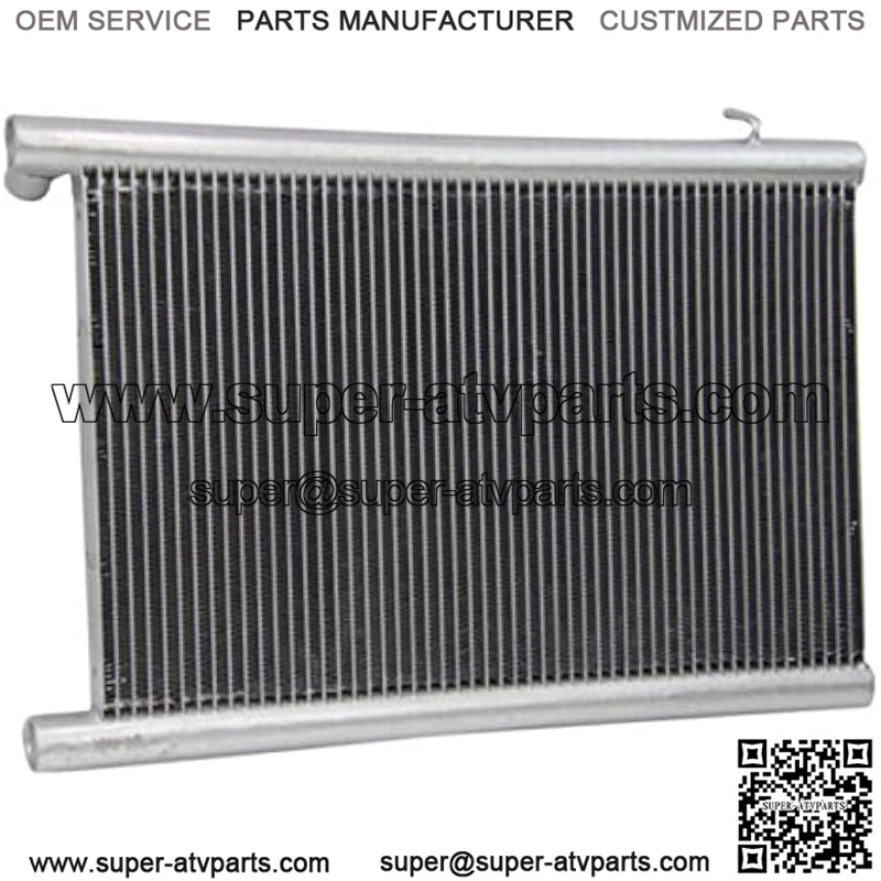1240552 Radiator For 2011-2014 2012 2013 Polaris RZR 4 XP 900 EPS/RZR 900 EPS, 1 Row Core Aluminum ATV UTV Radiator - Image 2
