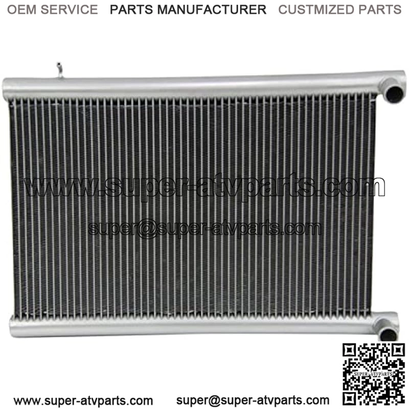 1240552 Radiator For 2011-2014 2012 2013 Polaris RZR 4 XP 900 EPS/RZR 900 EPS, 1 Row Core Aluminum ATV UTV Radiator - Image 3
